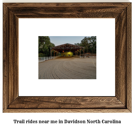 trail rides near me in Davidson, North Carolina